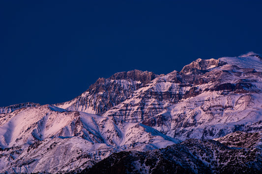 Cerro Littoria al atardecer