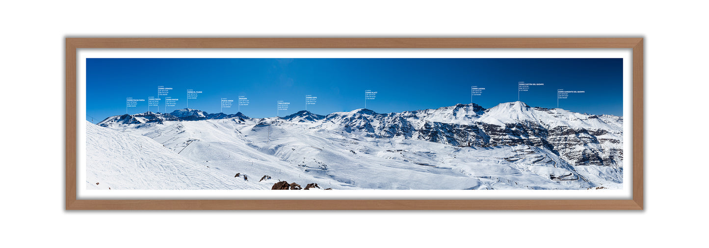 Panorámica Valle Nevado y Centros de Ski