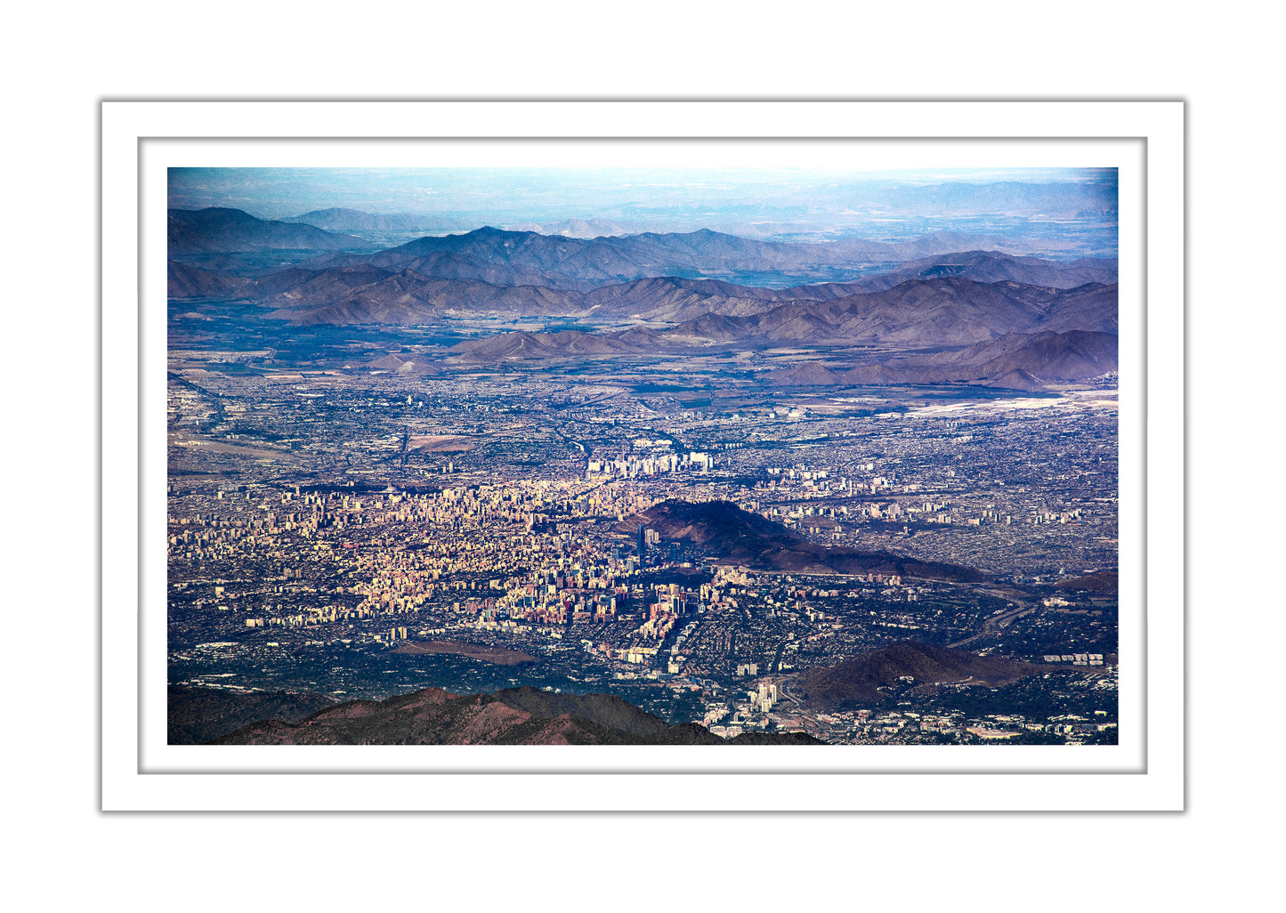 Santiago desde el Plomo