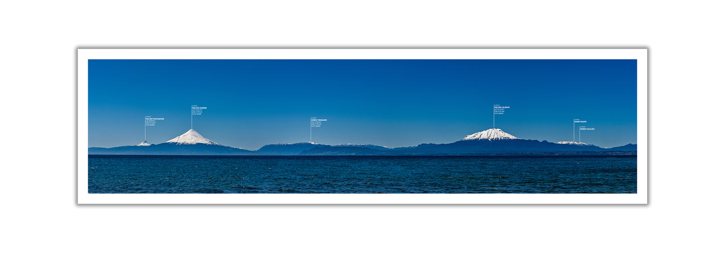 Panorámica Llanquihue y sus Volcanes