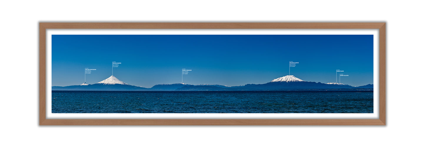 Panorámica Llanquihue y sus Volcanes