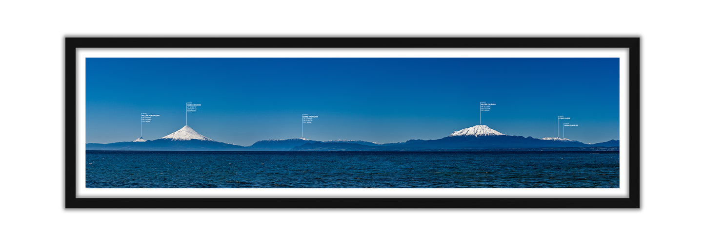 Panorámica Llanquihue y sus Volcanes