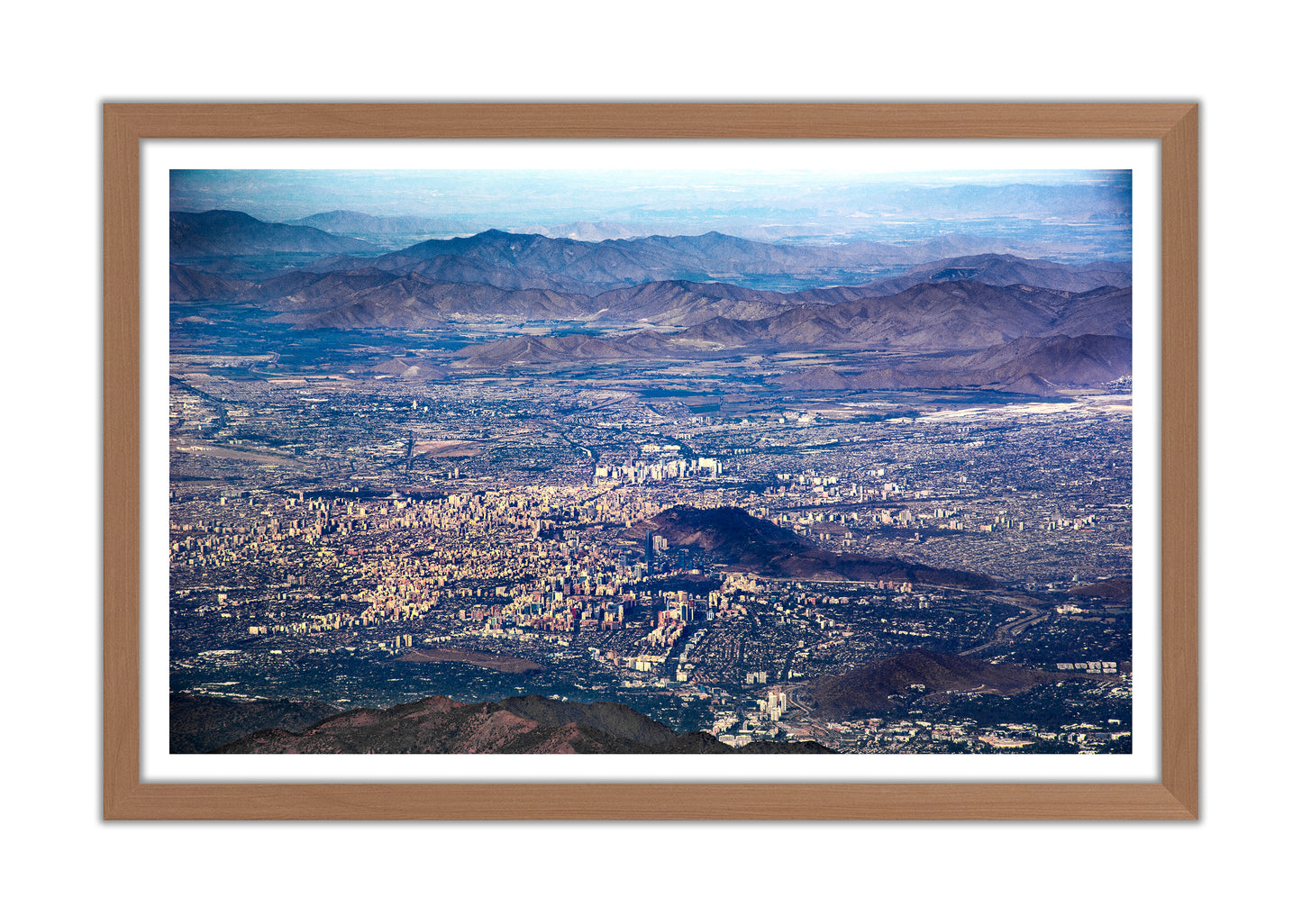 Santiago desde el Plomo