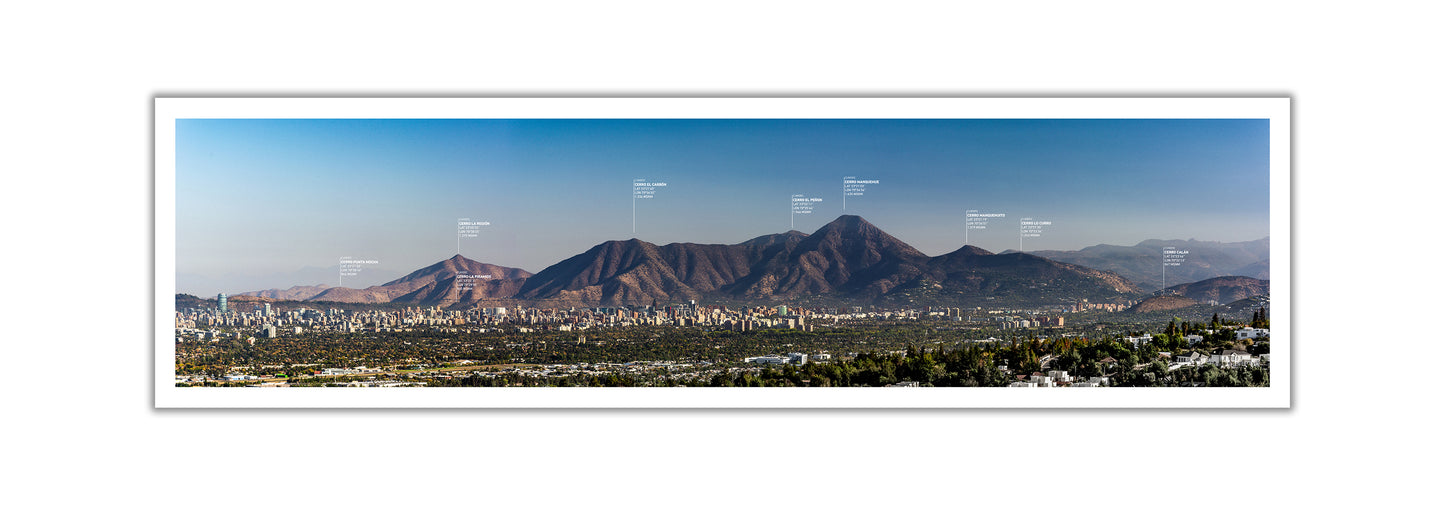 Panorámica Cordón del Manquehue