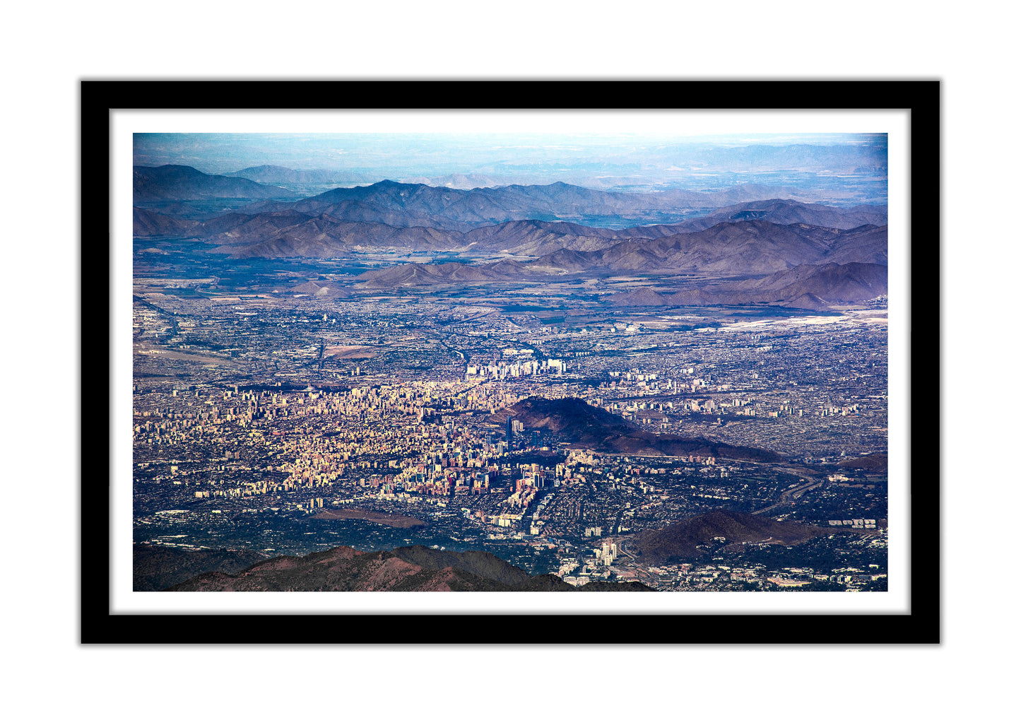 Santiago desde el Plomo