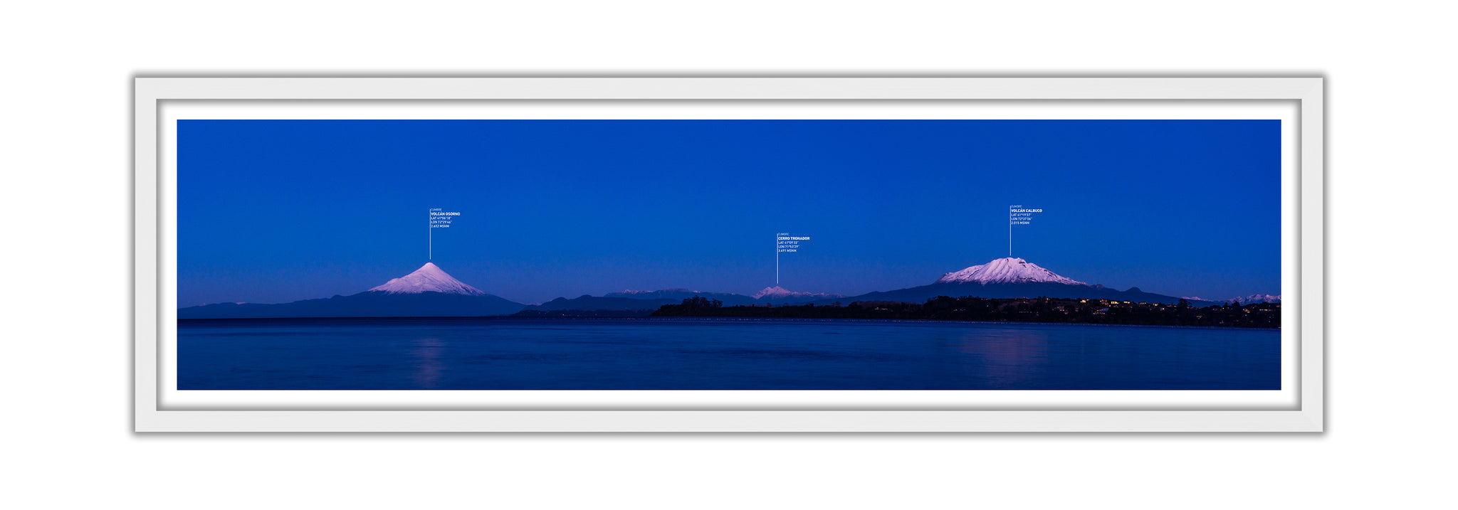 Panorámica Anochecer en Puerto Varas