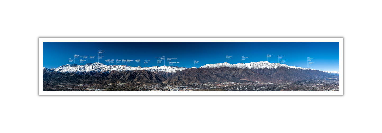 Panorámica Cumbres de Santiago