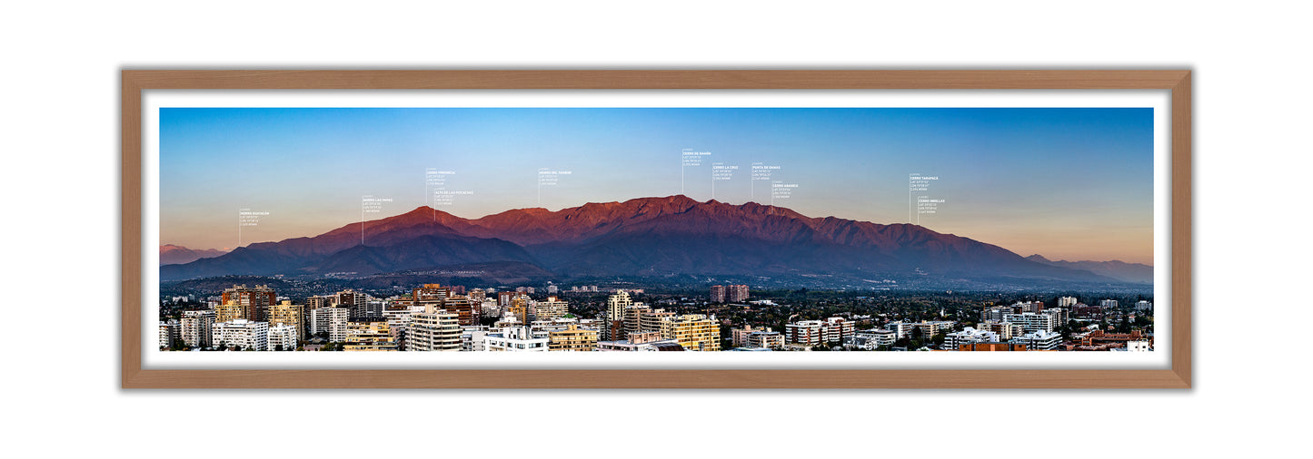 Panorámica Sierra de Ramón Atardecer 2