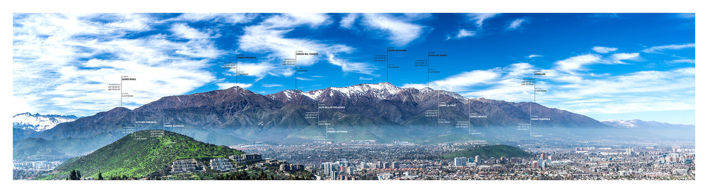 Panorámica Sierra de Ramón desde Lo Curro